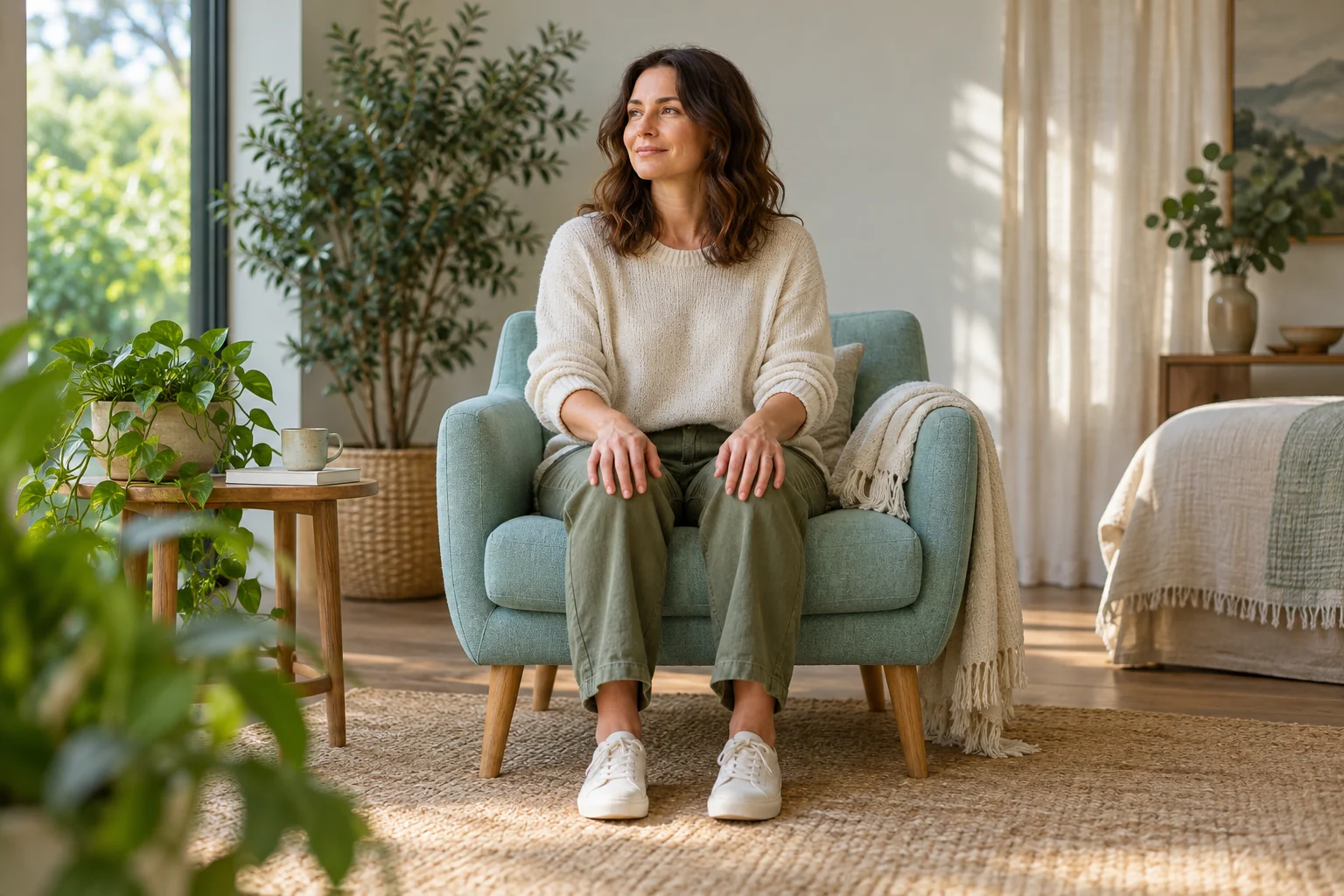 A calm, welcoming consultation space with soft natural light